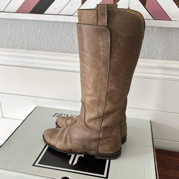 FRYE Paige // Grey Riding Boots // 9.5 - Picture 3 of 9